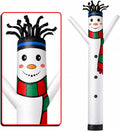 GOODENY 20FT Snowman Inflatable Tube Man (18''Diameter) Wacky Wavy Dancing Guy for Outdoor Decoration