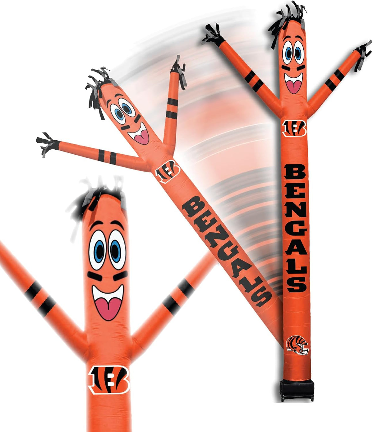 NFL Cincinnati Bengals Wacky Waving Tube Man Inflatable Crazy Sports Fan / Officially licensed football air
