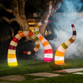 FUNBOY Giant Light-Up Inflatable Halloween Yard Snakes, Outdoor 3 Pack / 3 Pack, Indoor/Outdoor